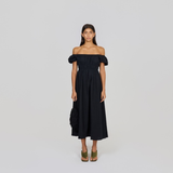 The Rosie Maxi Dress in Black