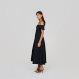 The Rosie Maxi Dress in Black