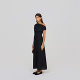 The Madison Ave Maxi Skirt Black