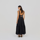 Minke Maxi Dress in Black