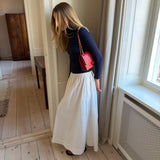 Frenchie Forever Turtle Neck in Navy