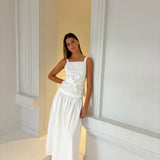 The La Villa Top in White