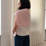 Theo Wool Cardigan in Blush