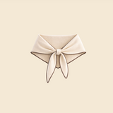Sœur Sweater Tie in Cream and Light Brown