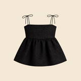 Bianca Quilted Top in Black