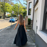 Minke Maxi Dress in Black