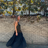 Minke Maxi Dress in Black