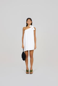 Brownlow Bow in White